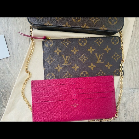 SOLD on EMT Louis Vuitton Felicie Pochette monogram - Picture 3 of 12